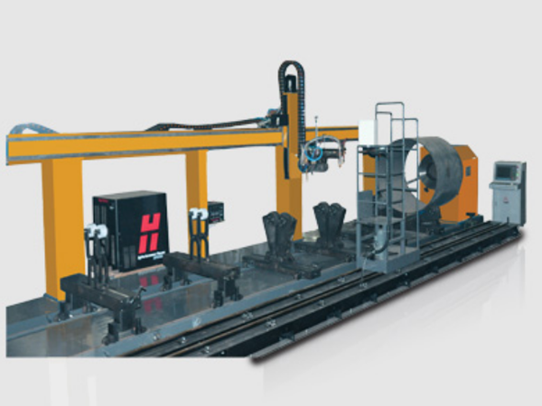 CNCG系列1.5米管徑 5軸橫梁式 數(shù)控相貫線切割機